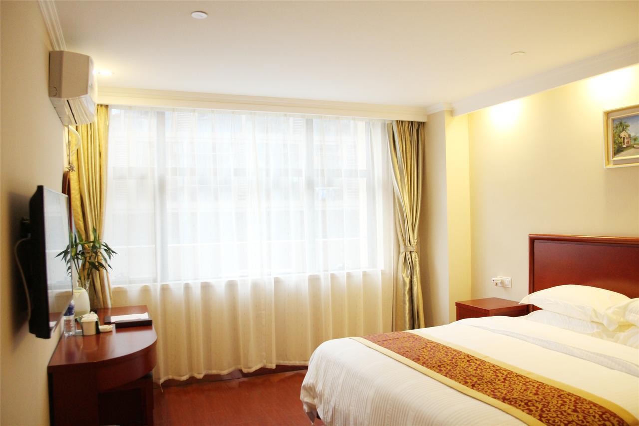 Greentree Inn Jiangsu Province Wuxi City Nanhu Jiayuan Metro Station Hotel Exteriör bild
